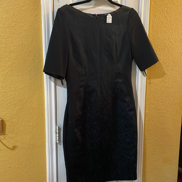 Tahari. Women’s black zip up dress. AS IS - Picture 1 of 11
